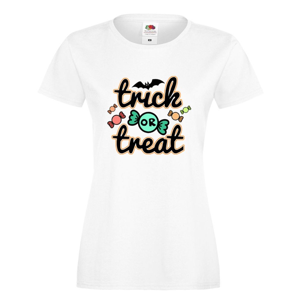 T-shirt lady/oversize DTG TRICK XS lady