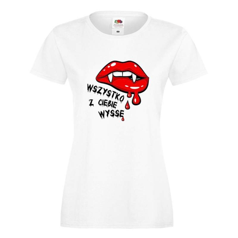 T-shirt lady/oversize DTG WYSSĘ