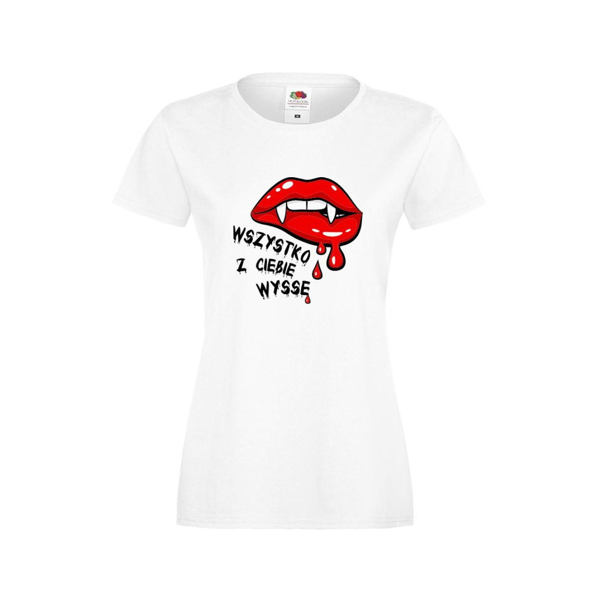 T-shirt lady/oversize DTG WYSSĘ