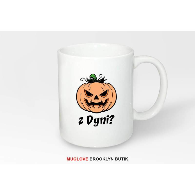 Kubek z nadrukiem Z DYNI?