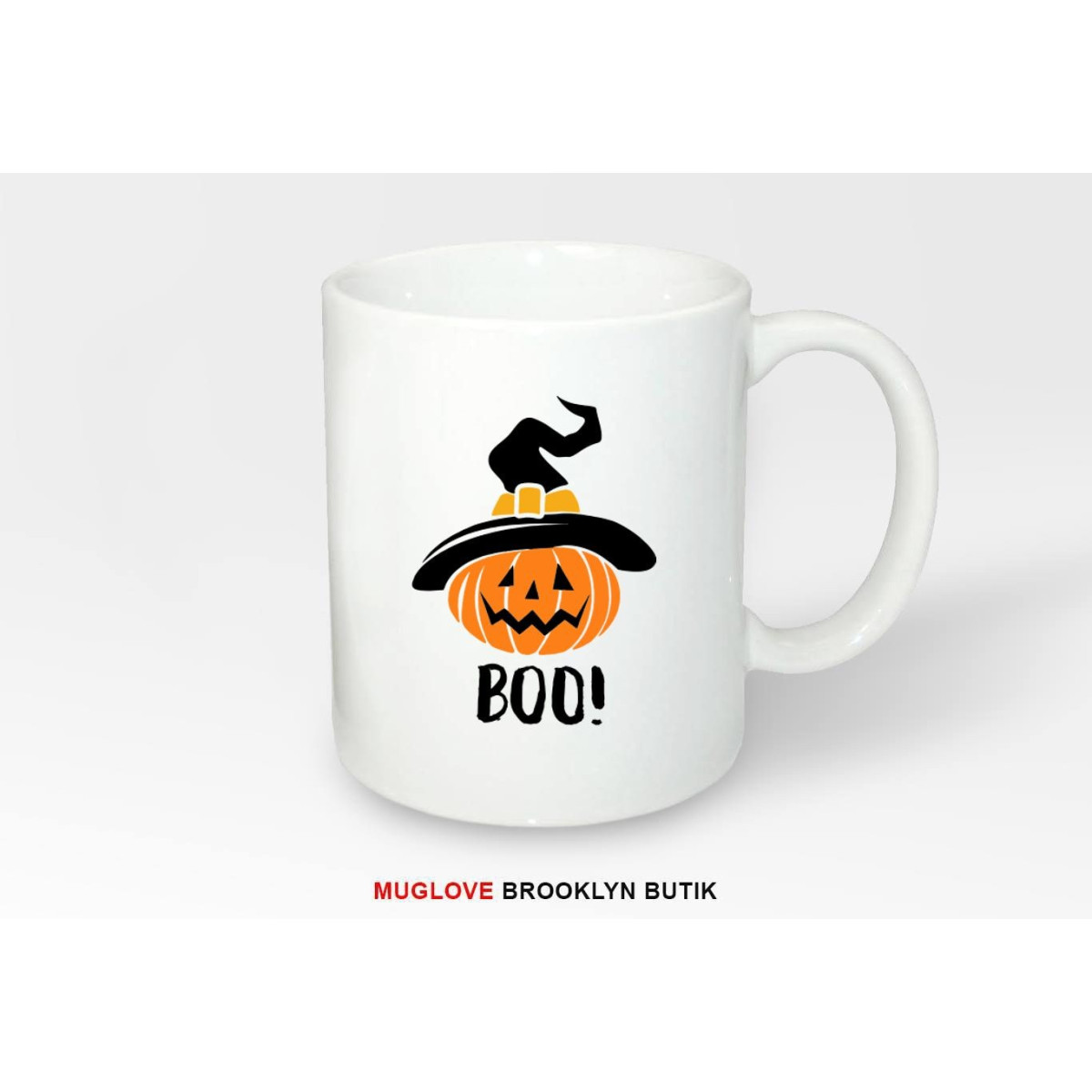 Kubek z nadrukiem BOO!