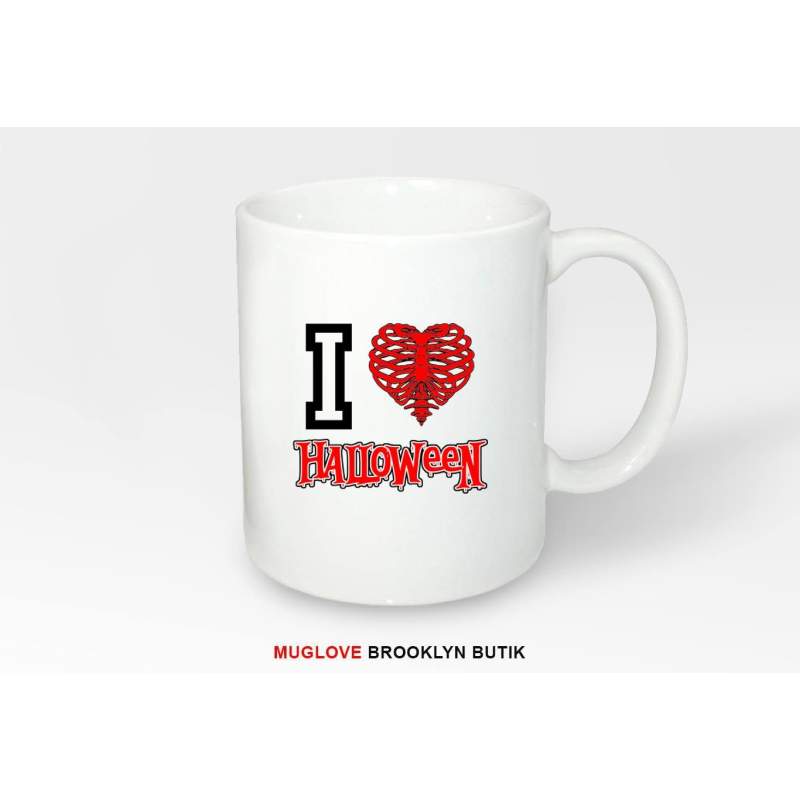 Kubek z nadrukiem I LOVE HALLOWEEN