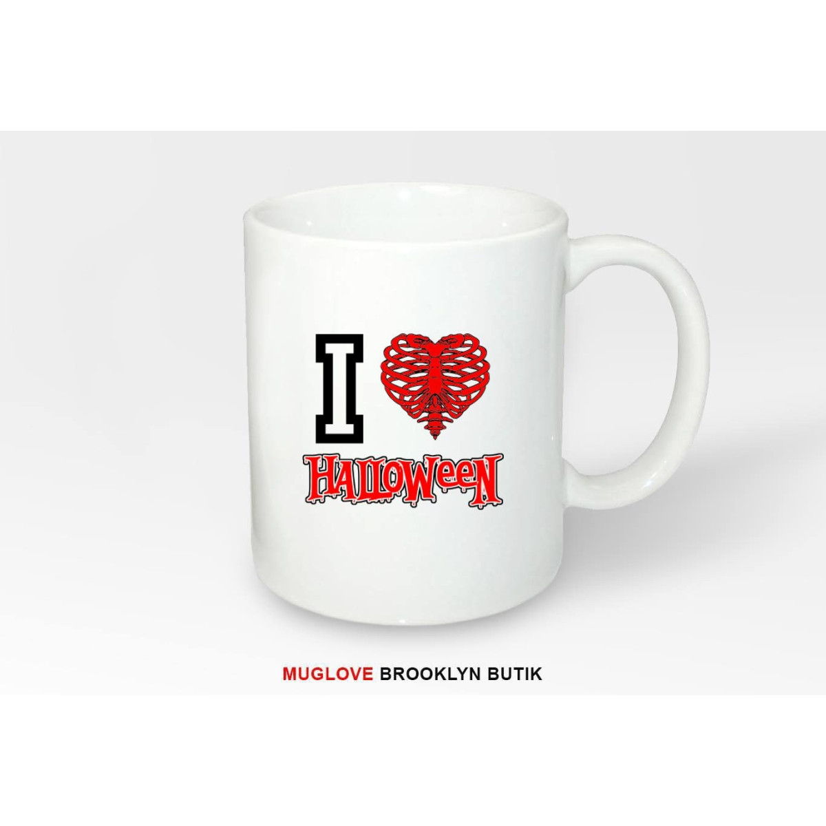 Kubek z nadrukiem I LOVE HALLOWEEN