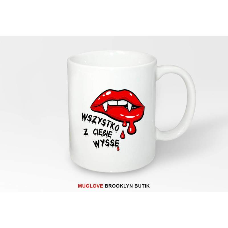 Kubek z nadrukiem WYSSĘ