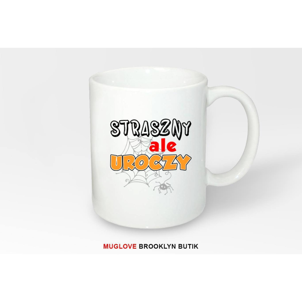 Kubek z nadrukiem STRASZNY