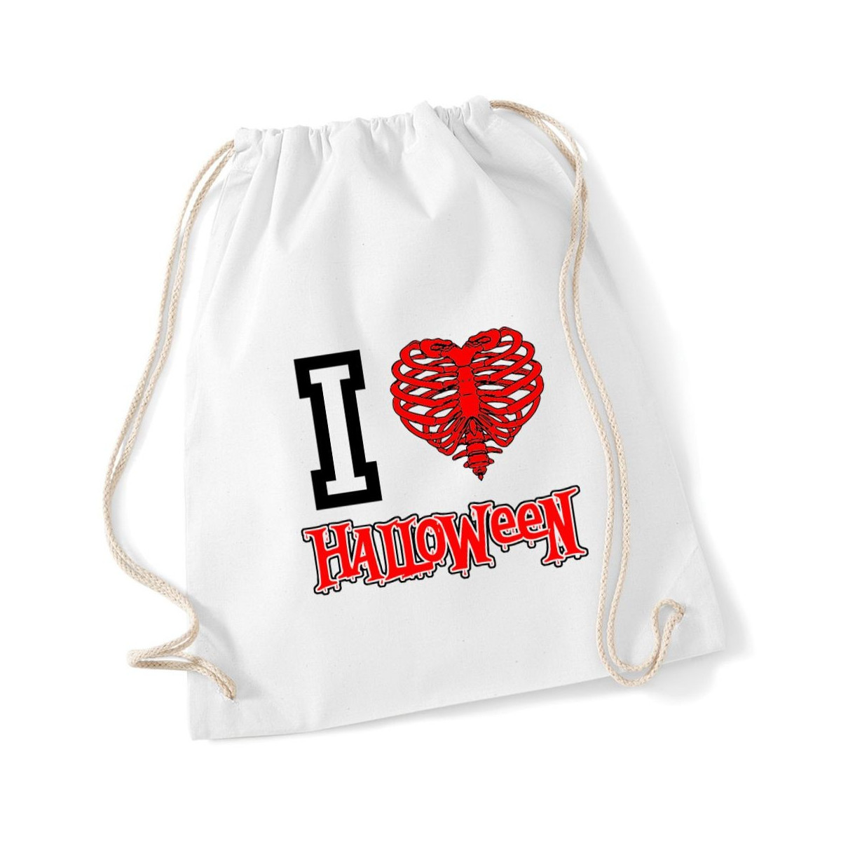 Plecak worek DTG I LOVE HALLOWEEN