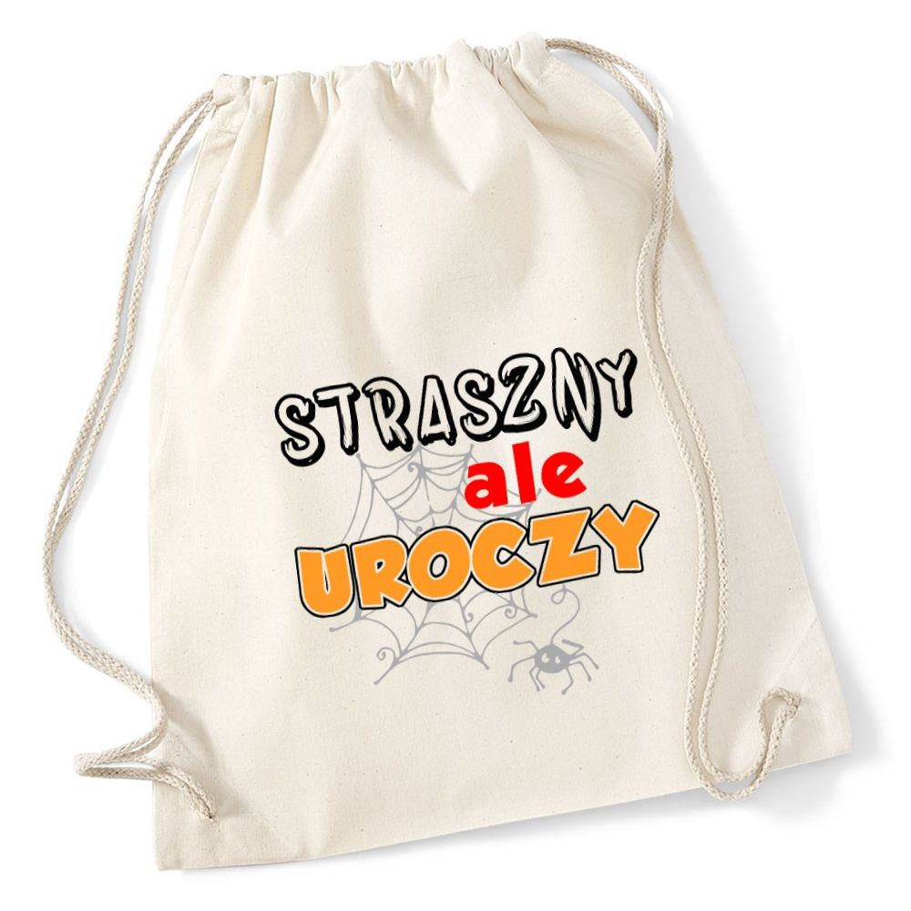 Plecak worek DTG STRASZNY ecru