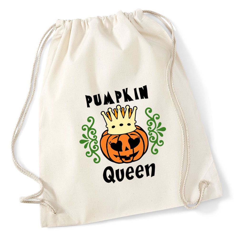Plecak worek DTG PUMPKIN QUEEN ecru