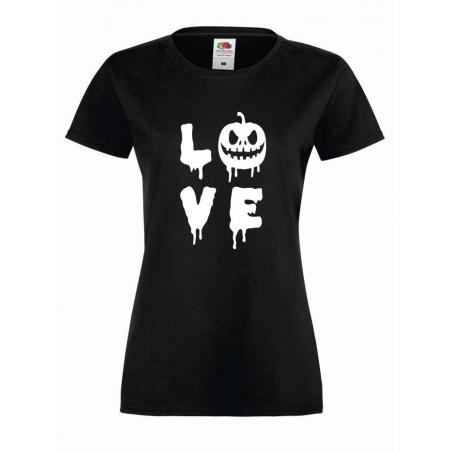 T-shirt lady/oversize LOVE PUMPKIN