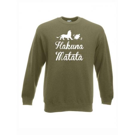 bluza oversize HAKUNA MATATA ANIMALS