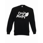 bluza oversize CZUJĘ MIĘTĘ 2