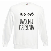 bluza oversize UWOLNIJ MARZENIA