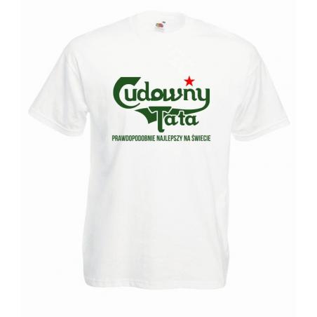 T-shirt oversize DTG CUDOWNY TATA