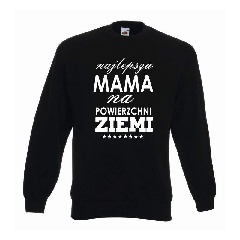 bluza oversize NAJLEPSZA MAMA NA POWIERZCHNI ZIEMI