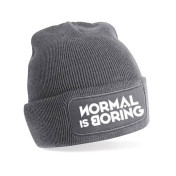 Czapka Krasnal BEANIE NORMAL IS BORING różne kolory