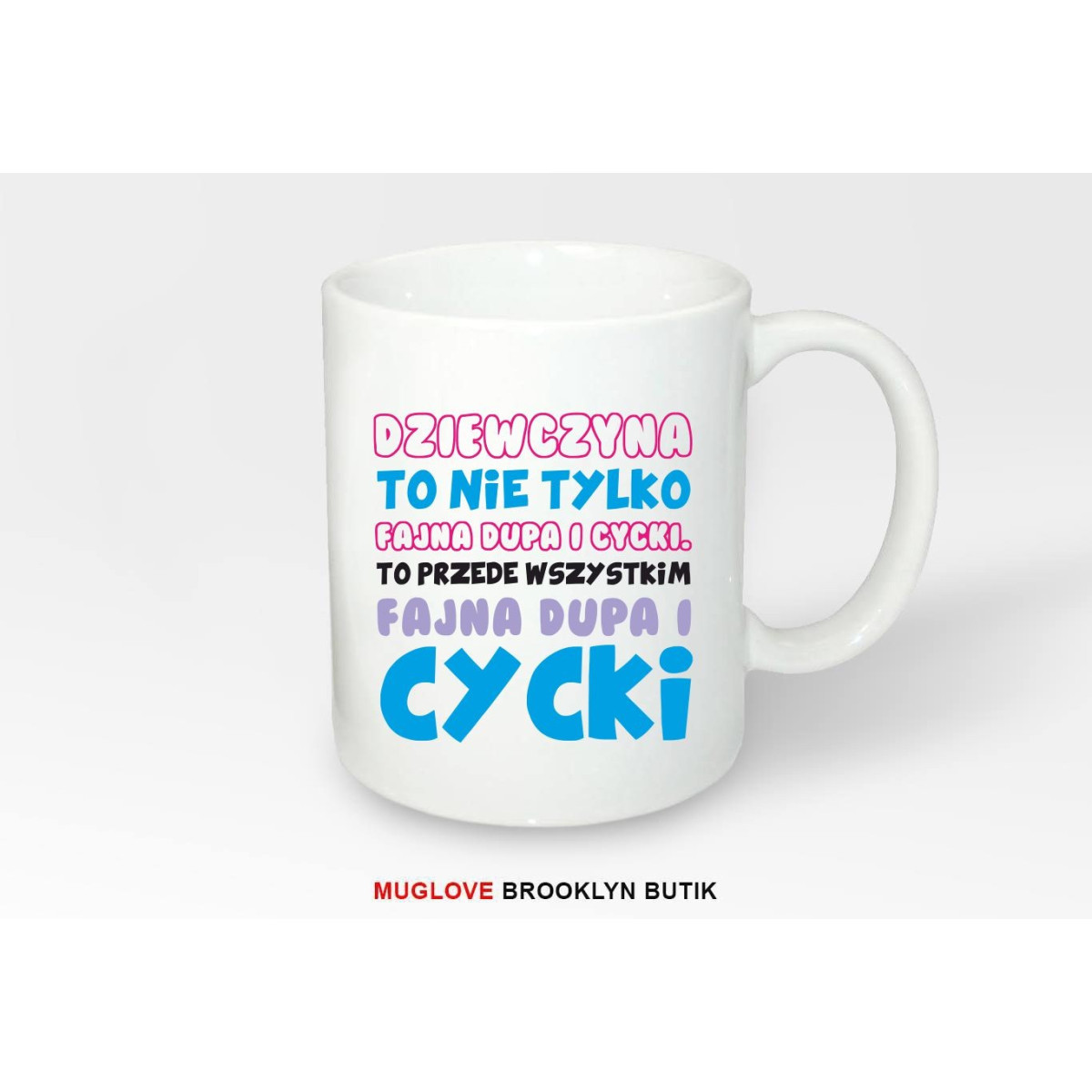 Kubek z nadrukiem TO NIE TYLKO