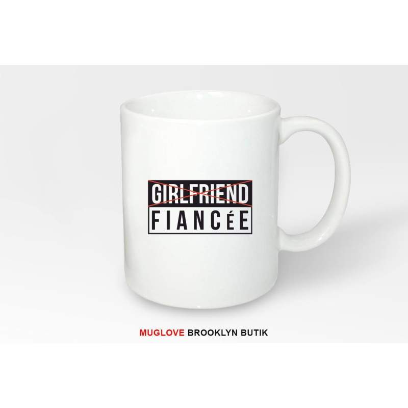 Kubek z nadrukiem FIANCE