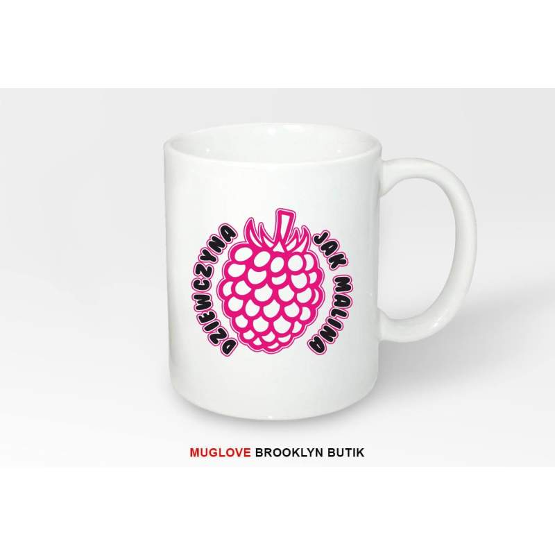 Kubek z nadrukiem MALINA