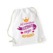 plecak worek DTG JEJ WYSOKOŚĆ DZIEWCZYNA