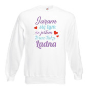 Bluza oversize DTG JARAM SIĘ