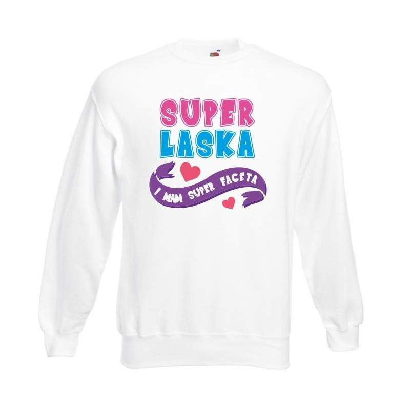 Bluza oversize DTG  SUPER LASKA