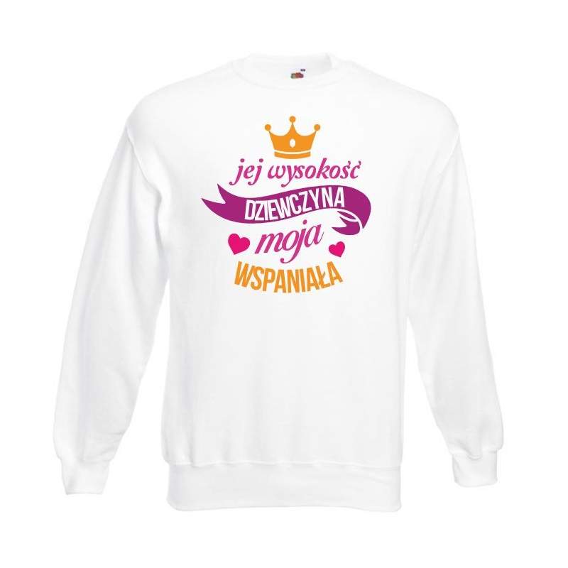 Bluza oversize DTG JEJ WYSOKOŚĆ DZIEWCZYNA