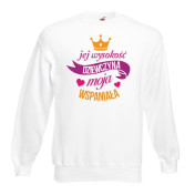 Bluza oversize DTG JEJ WYSOKOŚĆ DZIEWCZYNA