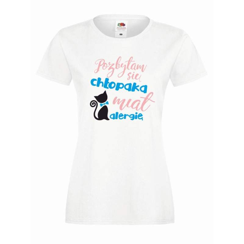 T-shirt lady DTG ALERGIA