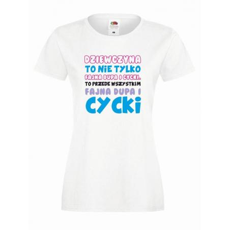 T-shirt lady DTG TO NIE TYLKO