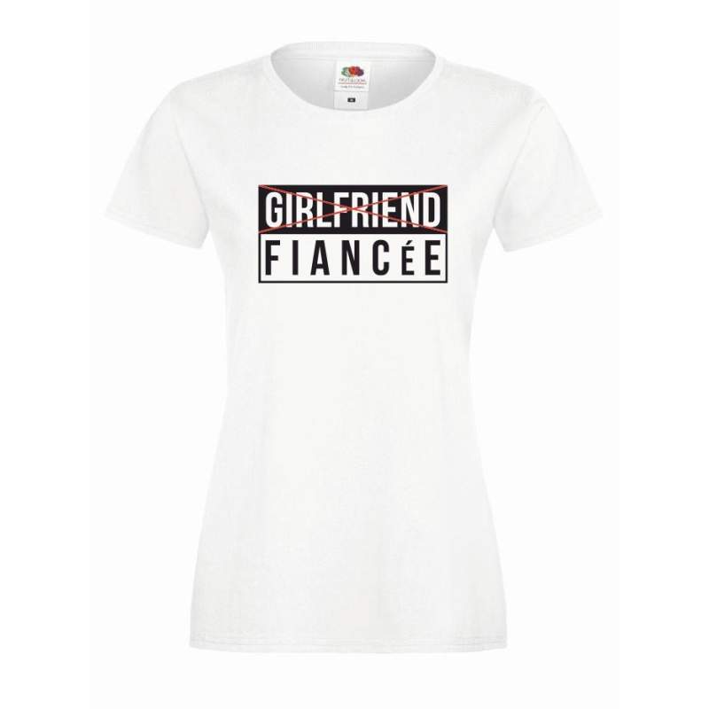 T-shirt lady DTG FIANCE
