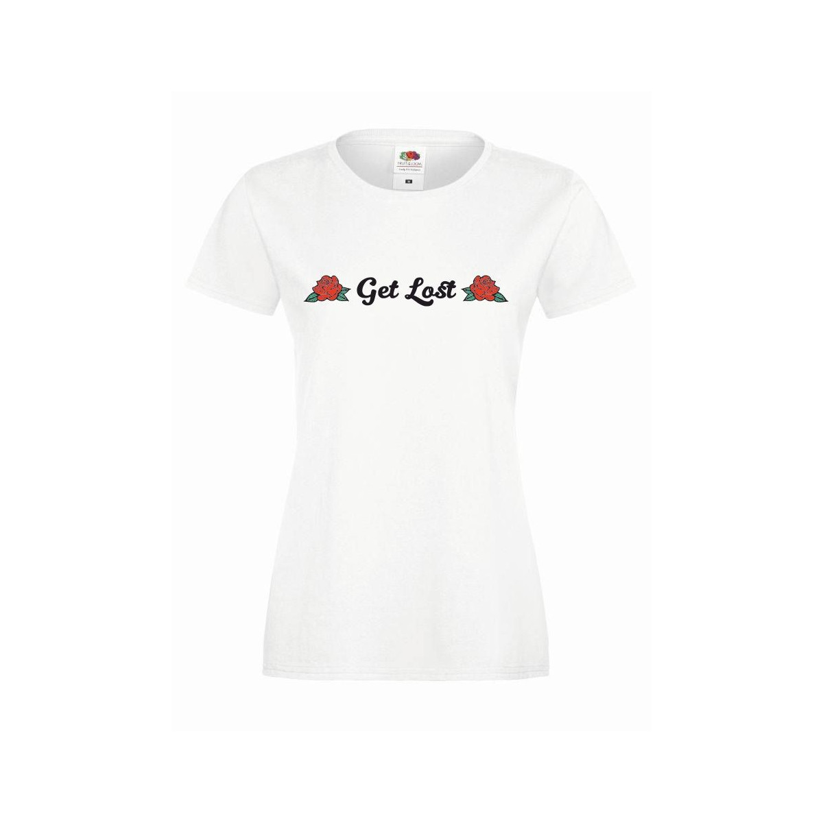 T-shirt lady DTG GET LOST