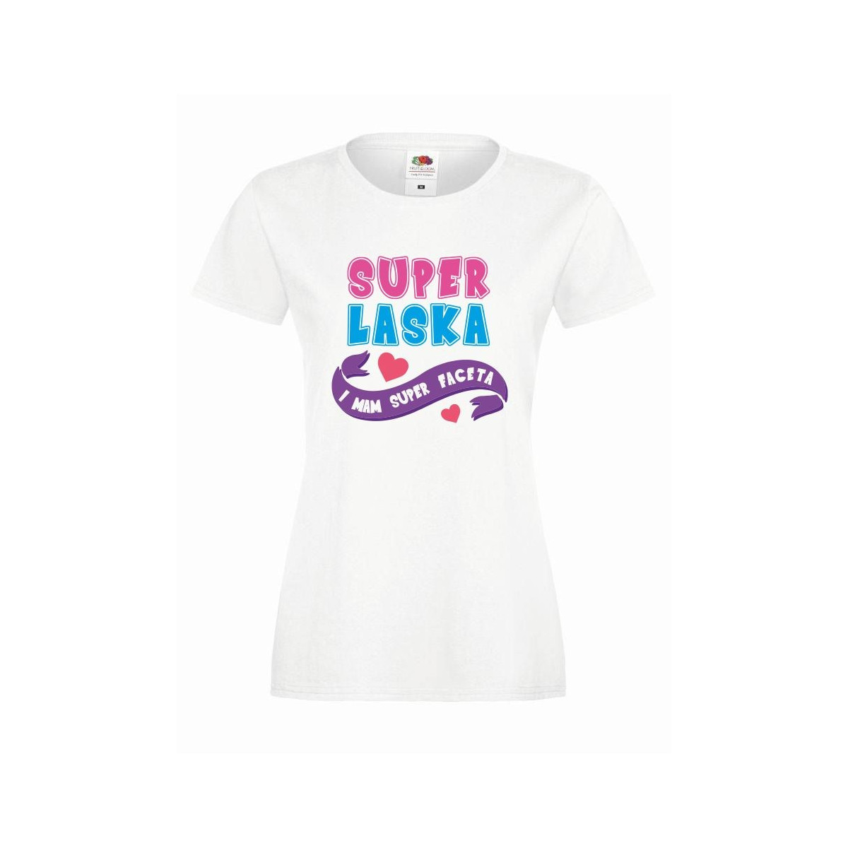 T-shirt lady DTG SUPER LASKA