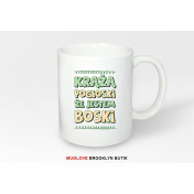 Kubek z nadrukiem KRĄŻĄ POGŁOSKI