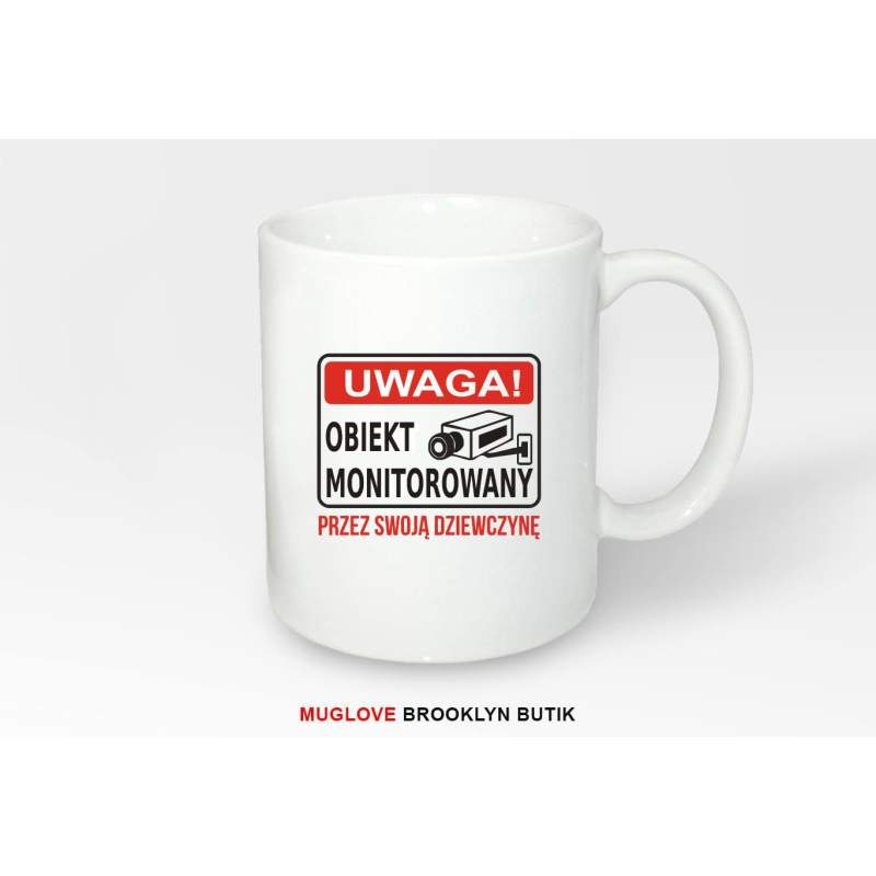 Kubek z nadrukiem KRĄŻĄ POGŁOSKI