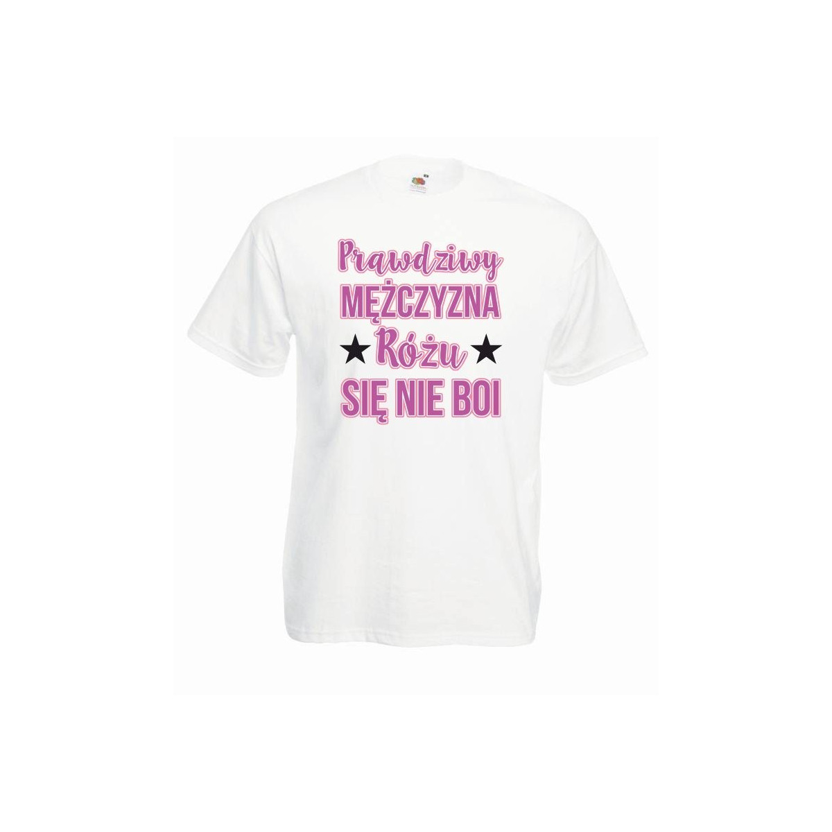 T-shirt oversize DTG PRAWDZIWY MĘŻCZYZNA