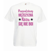 T-shirt oversize DTG PRAWDZIWY MĘŻCZYZNA