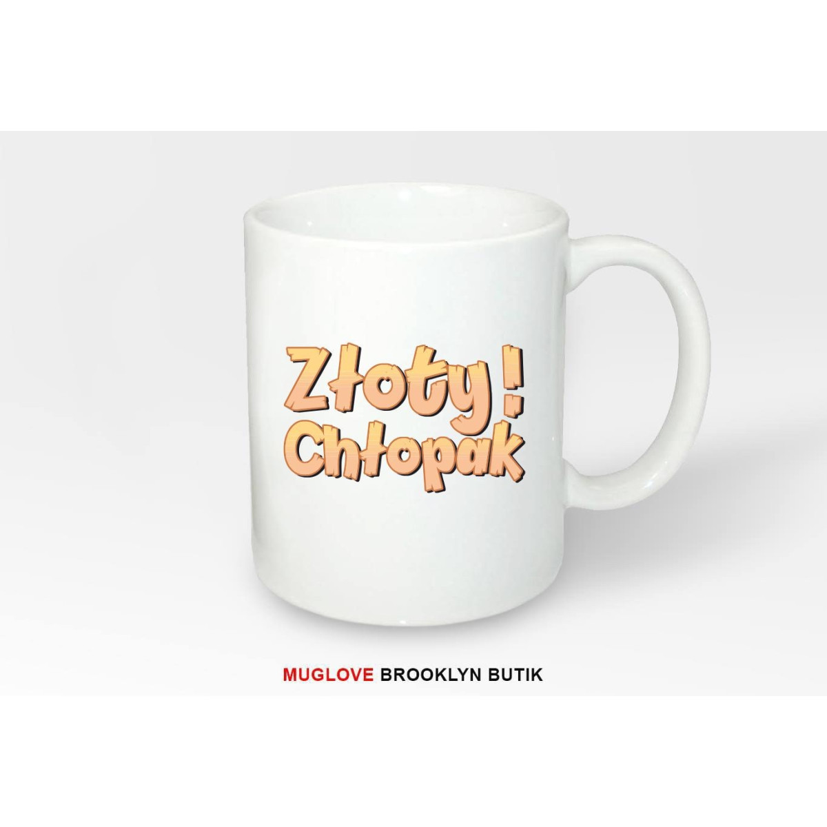 Kubek z nadrukiem ZŁOTY CHŁOPAK