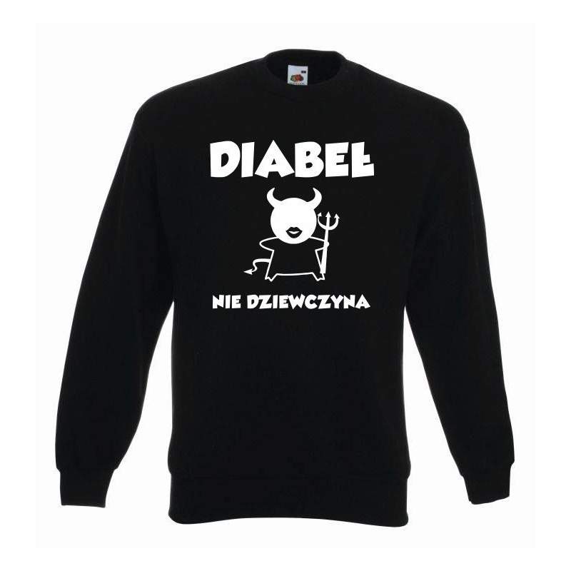 bluza oversize DIABEŁ DZIEWCZYNA