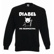 bluza oversize DIABEŁ DZIEWCZYNA