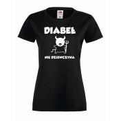 T-shirt lady DIABEŁ DZIEWCZYNA