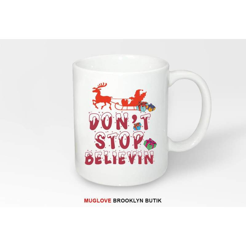 Kubek z nadrukiem DON'T STOP BELIEVIN