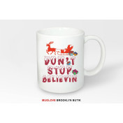 Kubek z nadrukiem DON'T STOP BELIEVIN