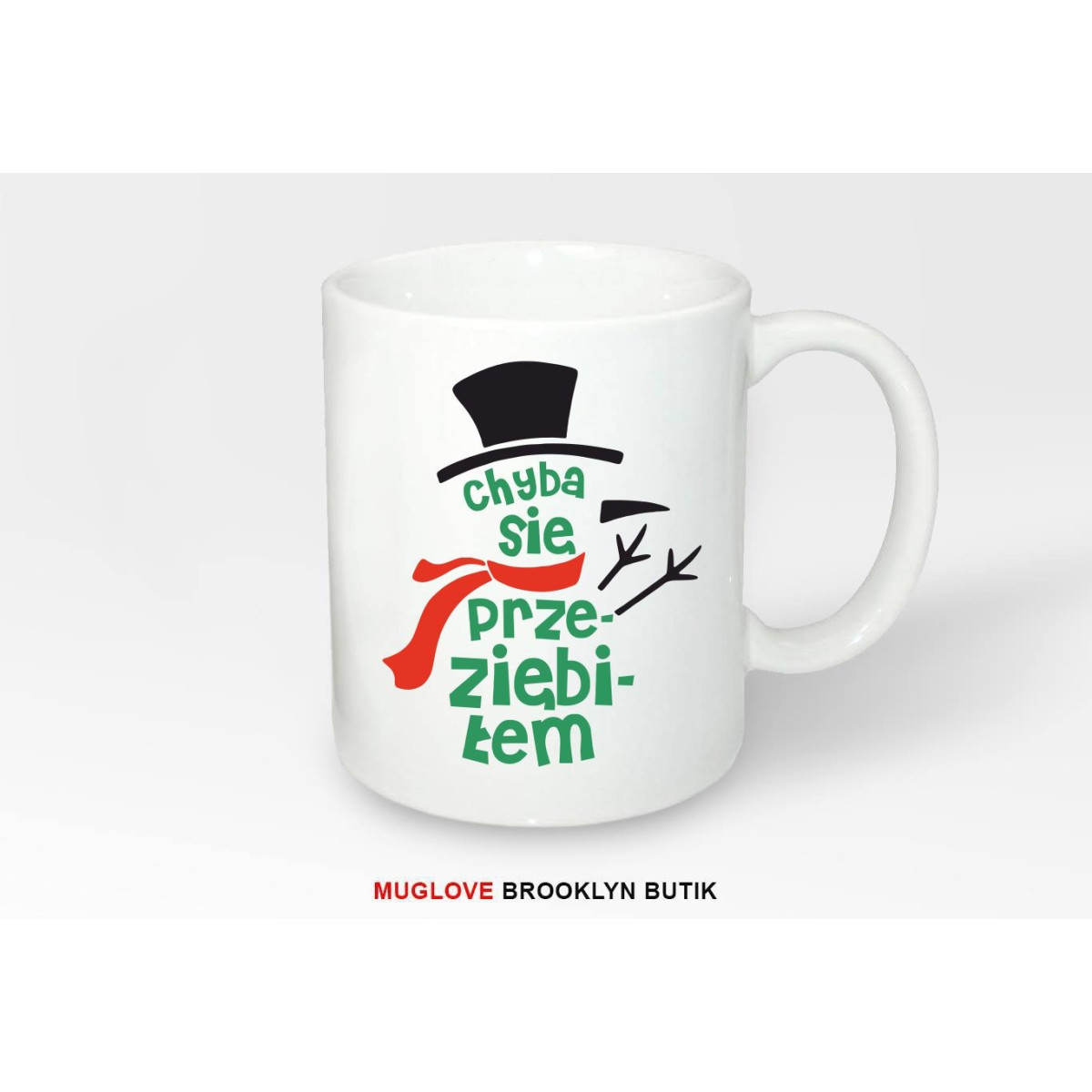 Kubek z nadrukiem CHYBA SIĘ PRZEZIĘBIŁEM