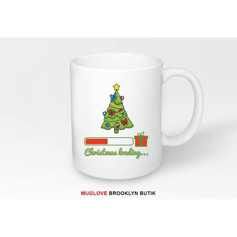 Kubek z nadrukiem CHRISTMAS LOADING