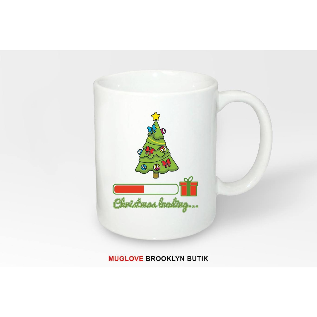 Kubek z nadrukiem CHRISTMAS LOADING