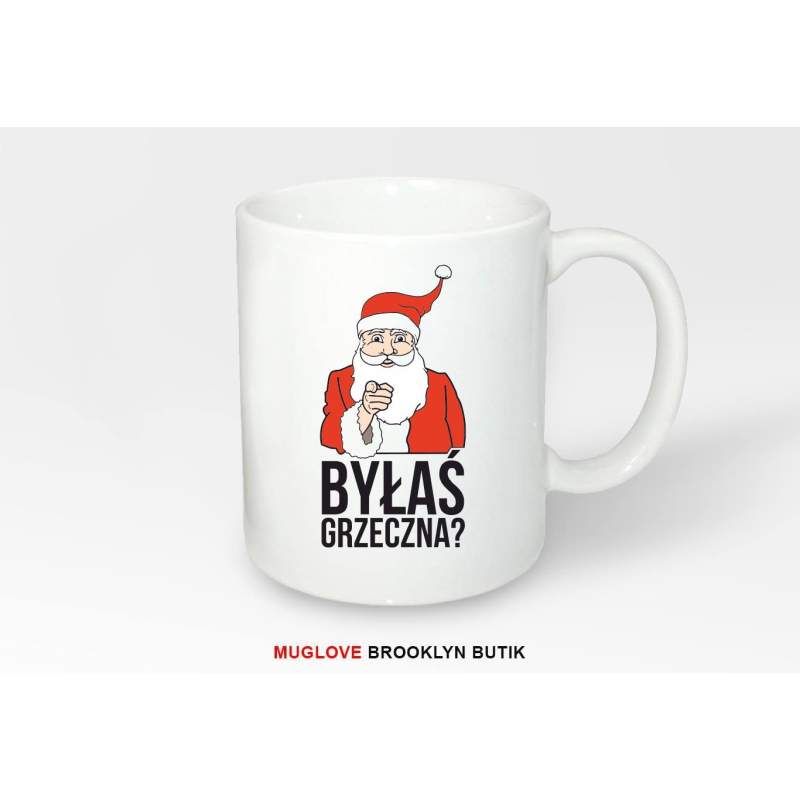 Kubek z nadrukiem BYŁAŚ GRZECZNA