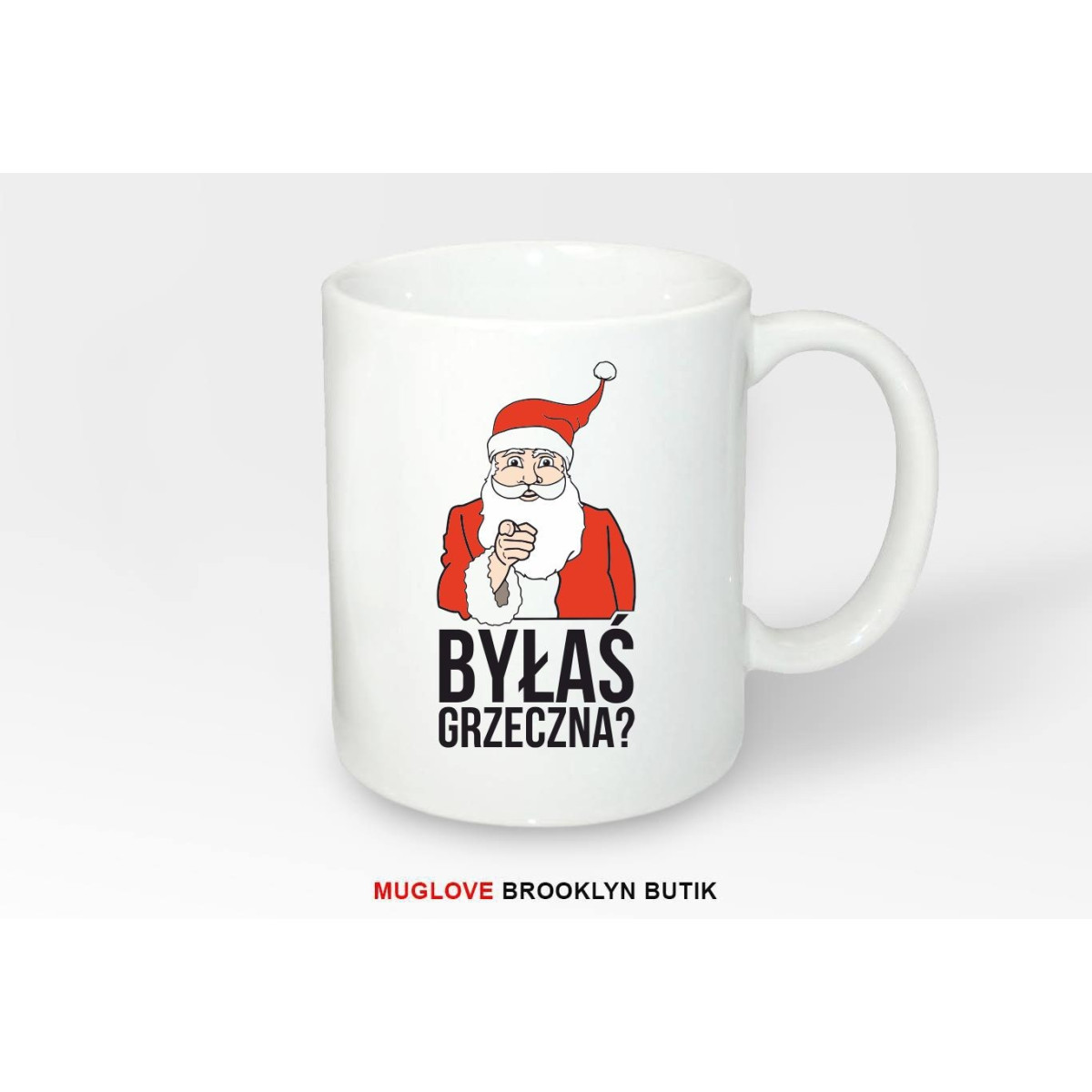 Kubek z nadrukiem BYŁAŚ GRZECZNA