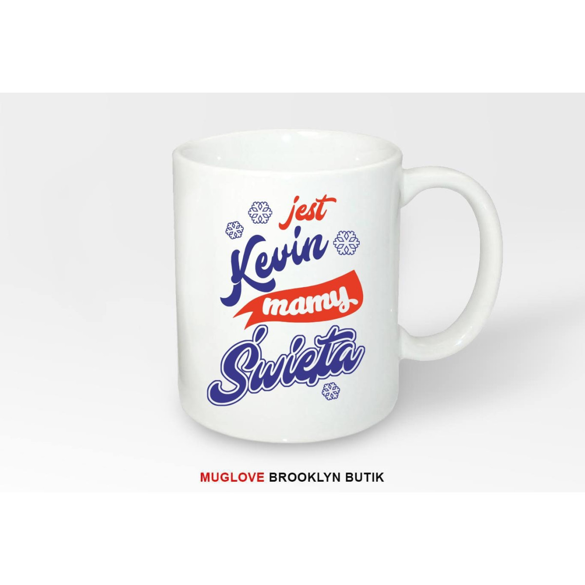 Kubek z nadrukiem JEST KEVIN MAMY ŚWIĘTA