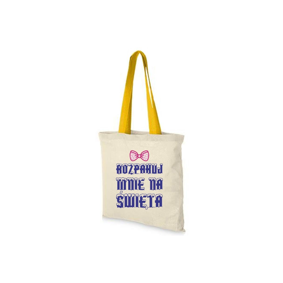 Torba dtg ROZPAKUJ MNIE NA ŚWIĘTA