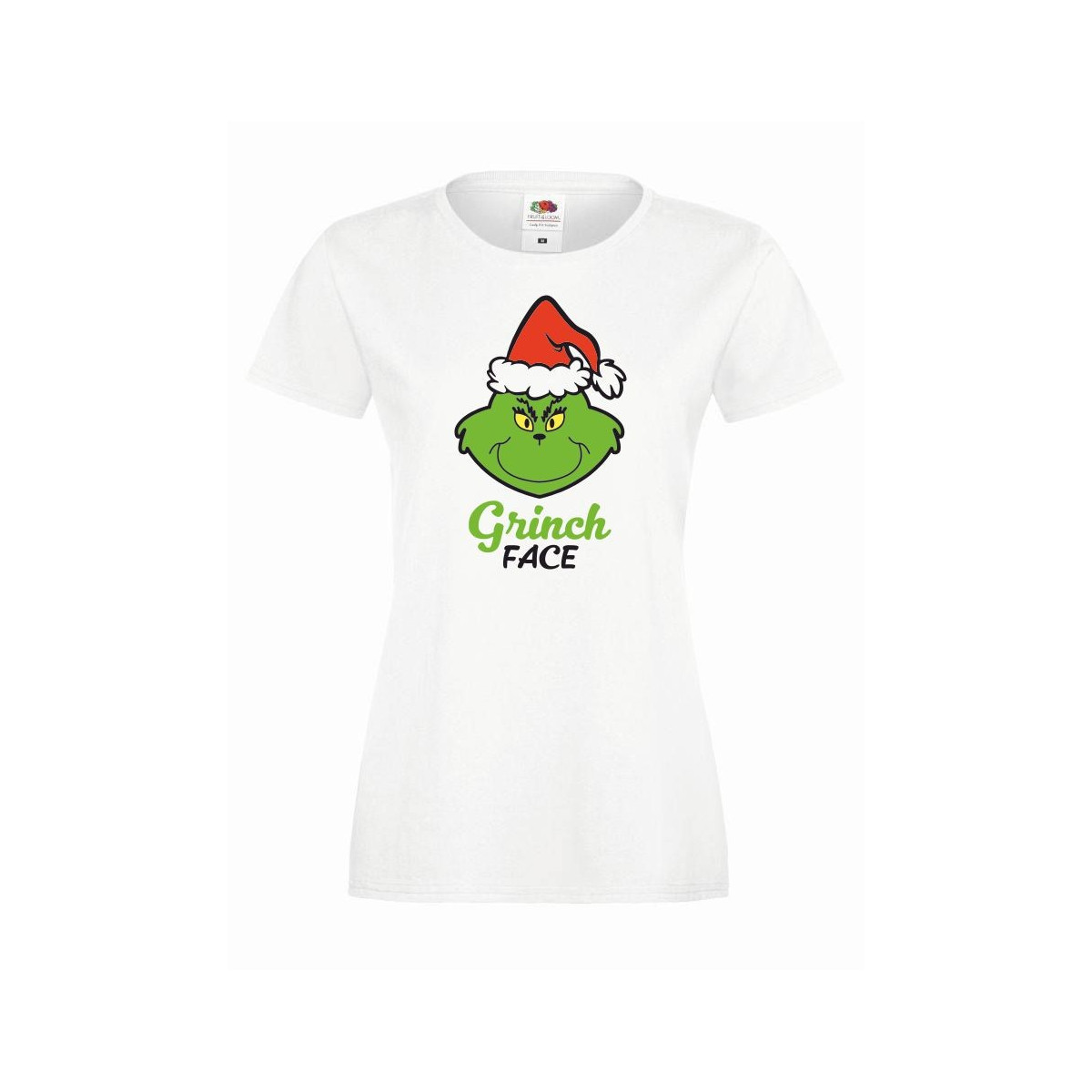 T-shirt lady DTG GRINCH FACE